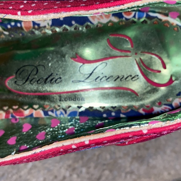 SHAKE IT POETIC LICENCE VINTAGE POLKA DOT HEELS - Picture 5 of 7